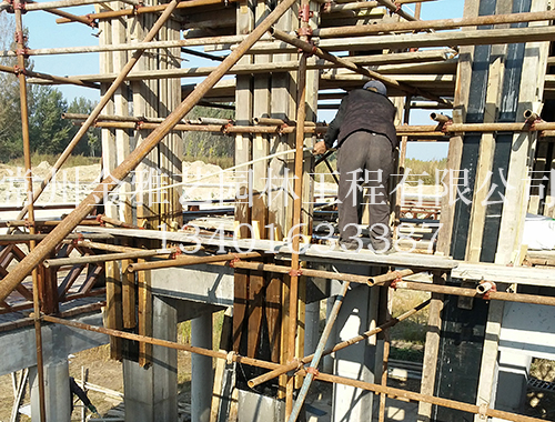 水車(chē)基礎施工