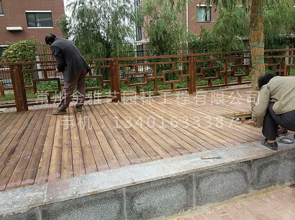 垂釣平臺施工現場(chǎng) (2)